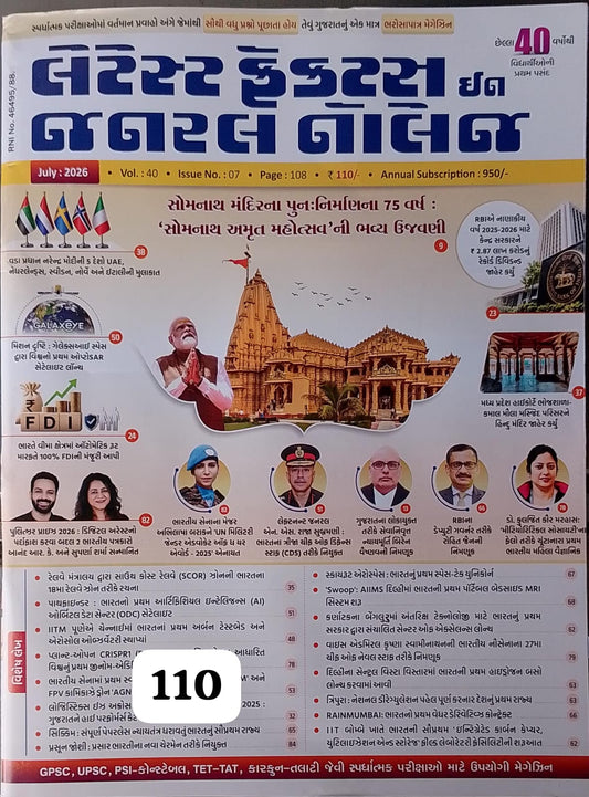 Latest facts in general knowledge JULY 2026 Liberty